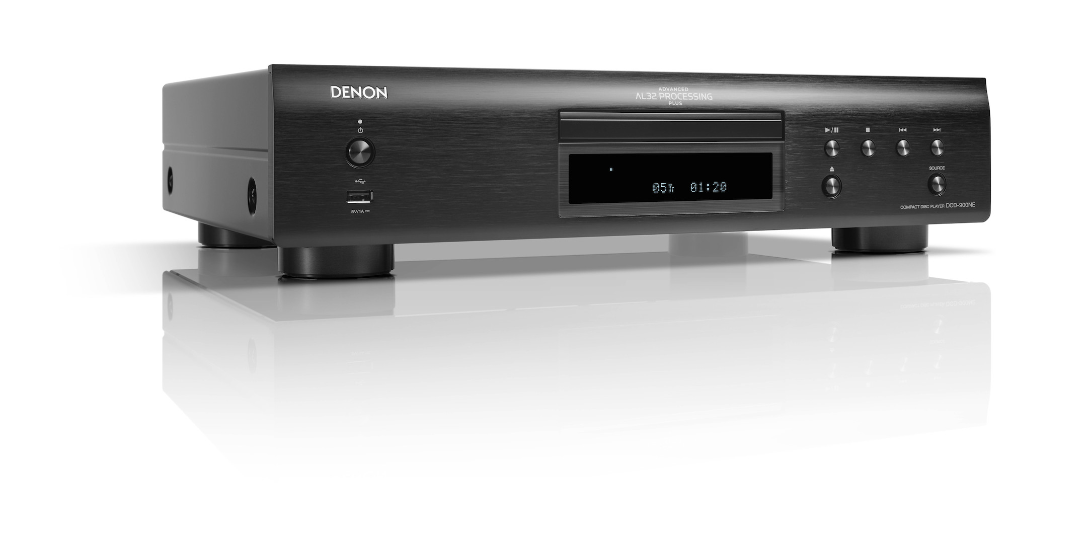 Denon-DCD-900NE-CD-Player-Front-USB-Hi-Res-Audio-Schwarz-Demoware
