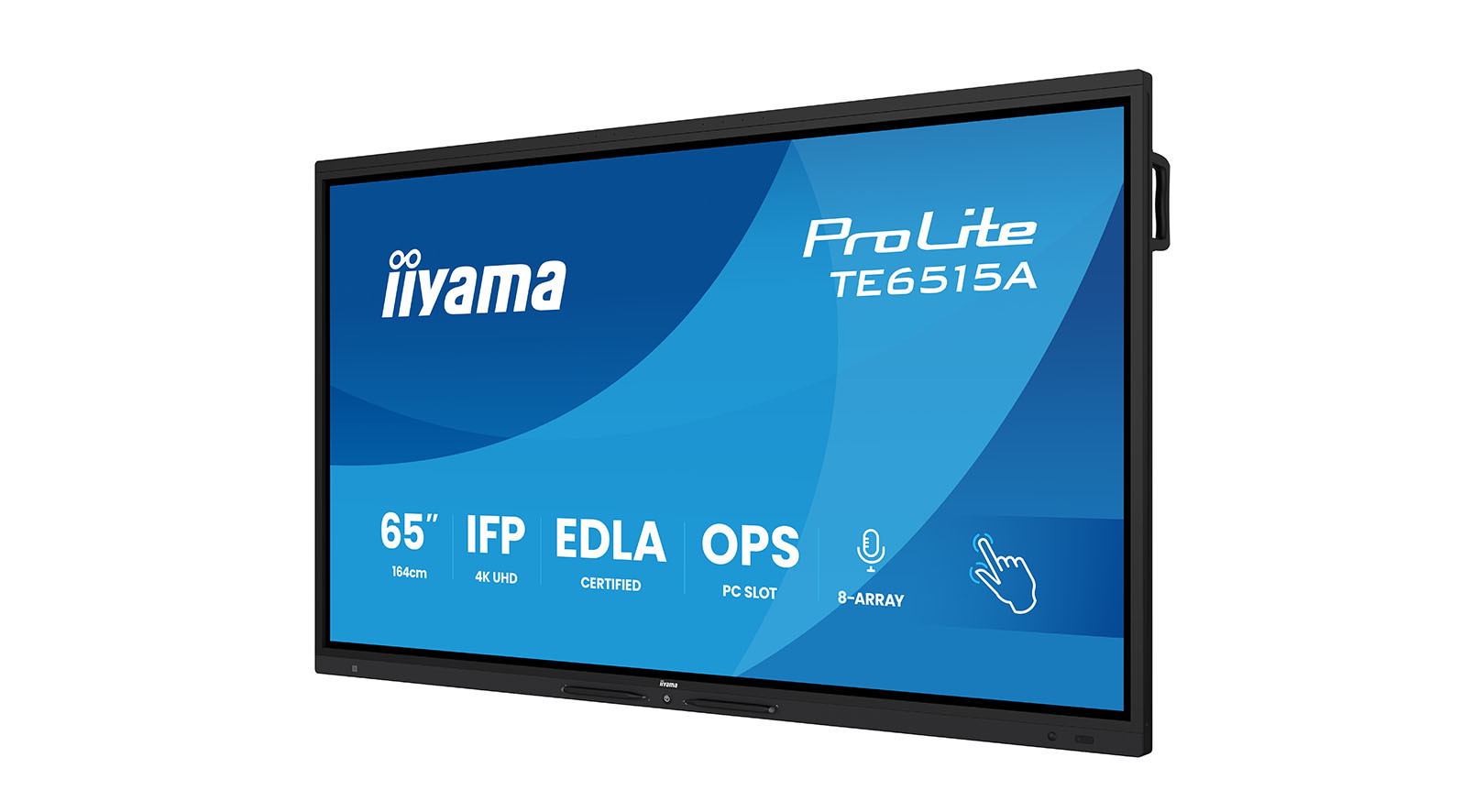 iiyama-ProLite-TE6515A-B2AG-64-5-inch-4K-UHD-interactief-scherm-met-Google-EDLA-certificering
