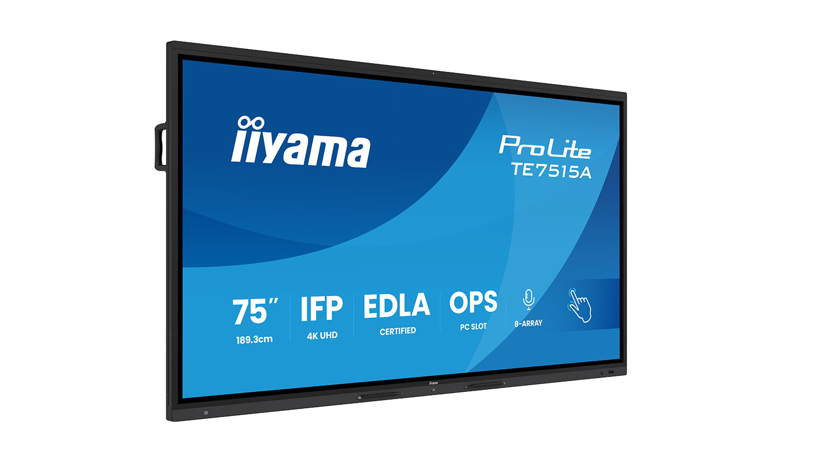 iiyama-TE7515A-B2AG-ProLite-75-4K-UHD-interactief-scherm-met-Google-EDLA-certificering