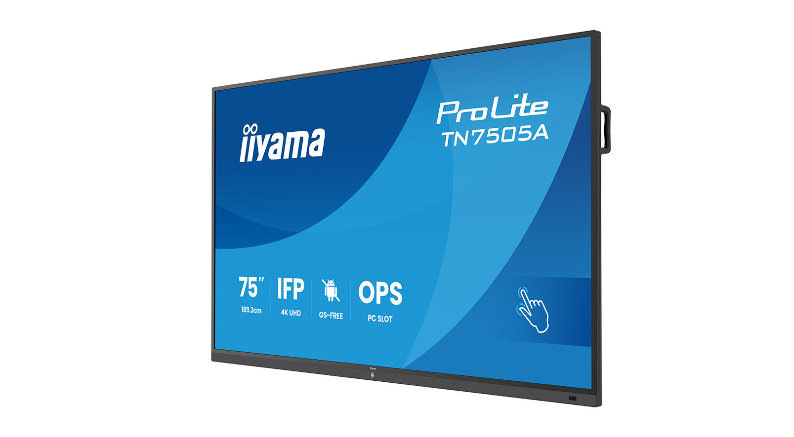 iiyama-ProLite-TN7505A-B1AG-Professioneel-75-inch-touchscreen-zonder-besturingssysteem-inclusief-wandbevestiging