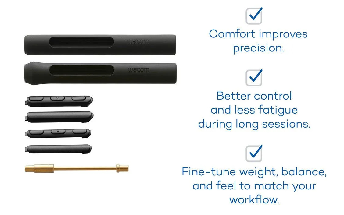 Wacom-Pro-Pen-3-aanpassingsset-met-instelbaar-gewicht-greepdikte-penknop-en-zwaartepunt