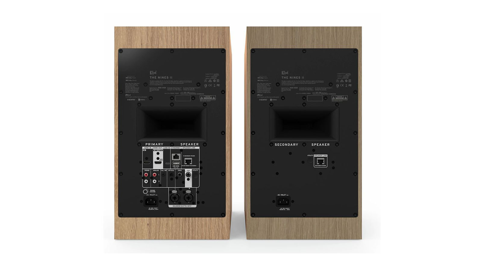 Klipsch-Nines-II-Aktivlautsprecher-Set-Dolby-Atmos-powered-Ebenholz-Schwarz-Paar