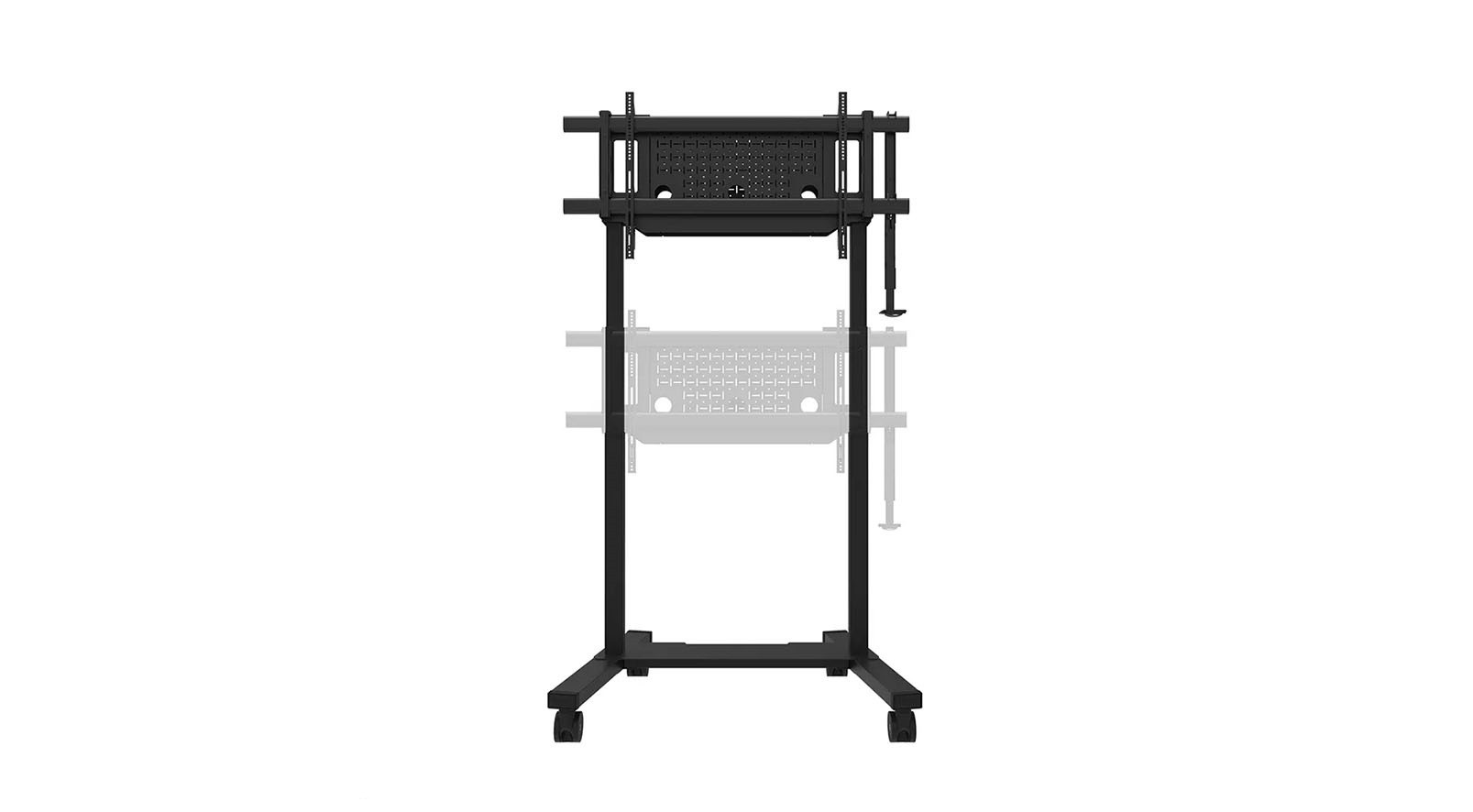 Neomounts-FL55-975BL1-MOVE-Lift-XL-tv-wagen-75-115-inch-elektrisch-bedienbaar
