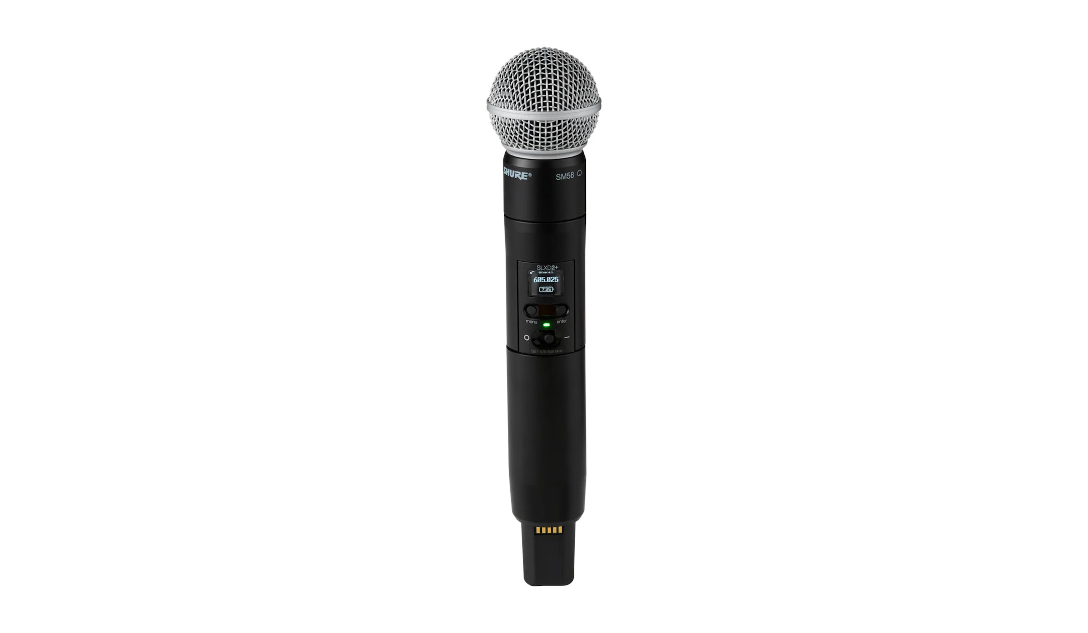 Shure-SLXD25-58-Mobiles-digitales-Drahtlossystem-mit-SM58-R-Handsender-Frequenzband-S50
