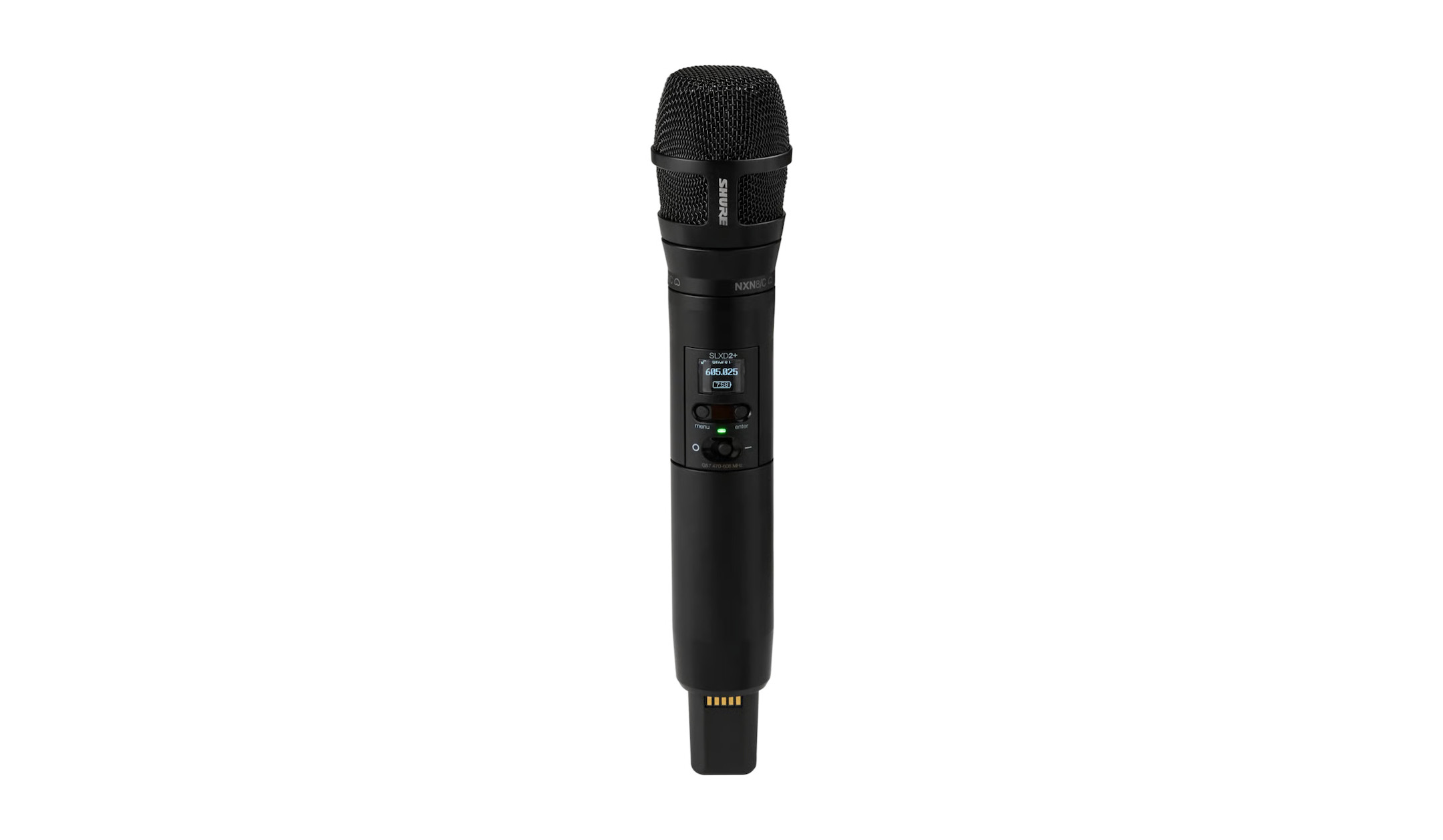 Shure-SLXD24D-N8C-2-Kanal-Drahtlossystem-mit-zwei-NexadyneTM-8-C-Handsendern-Frequenzband-G65