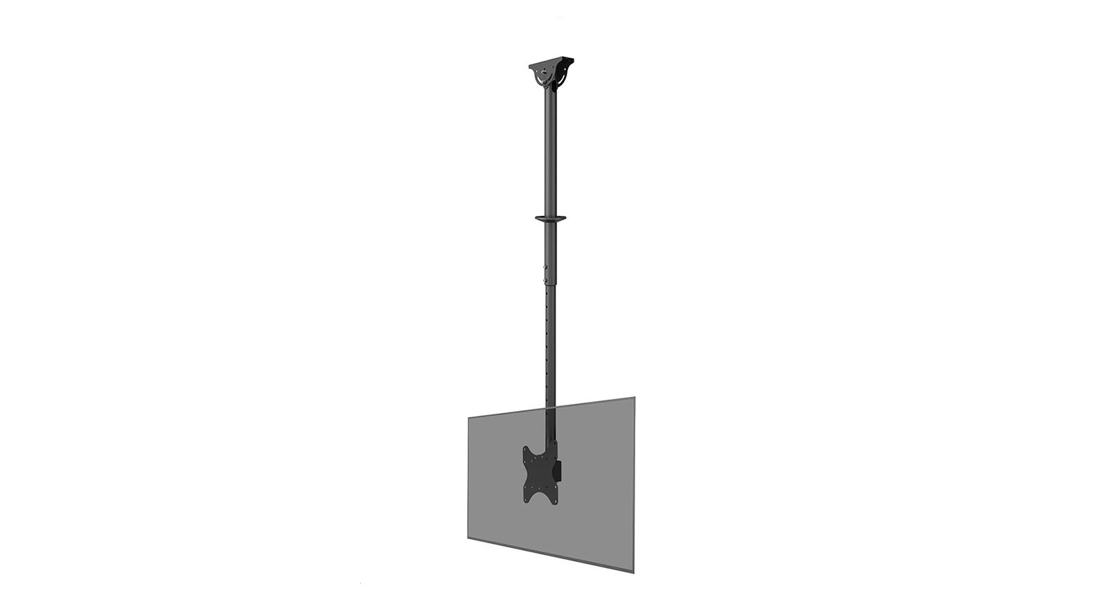 Neomounts-CL35-340BL12-Monitor-TV-Deckenhalterung-23-42-H-106-156-cm