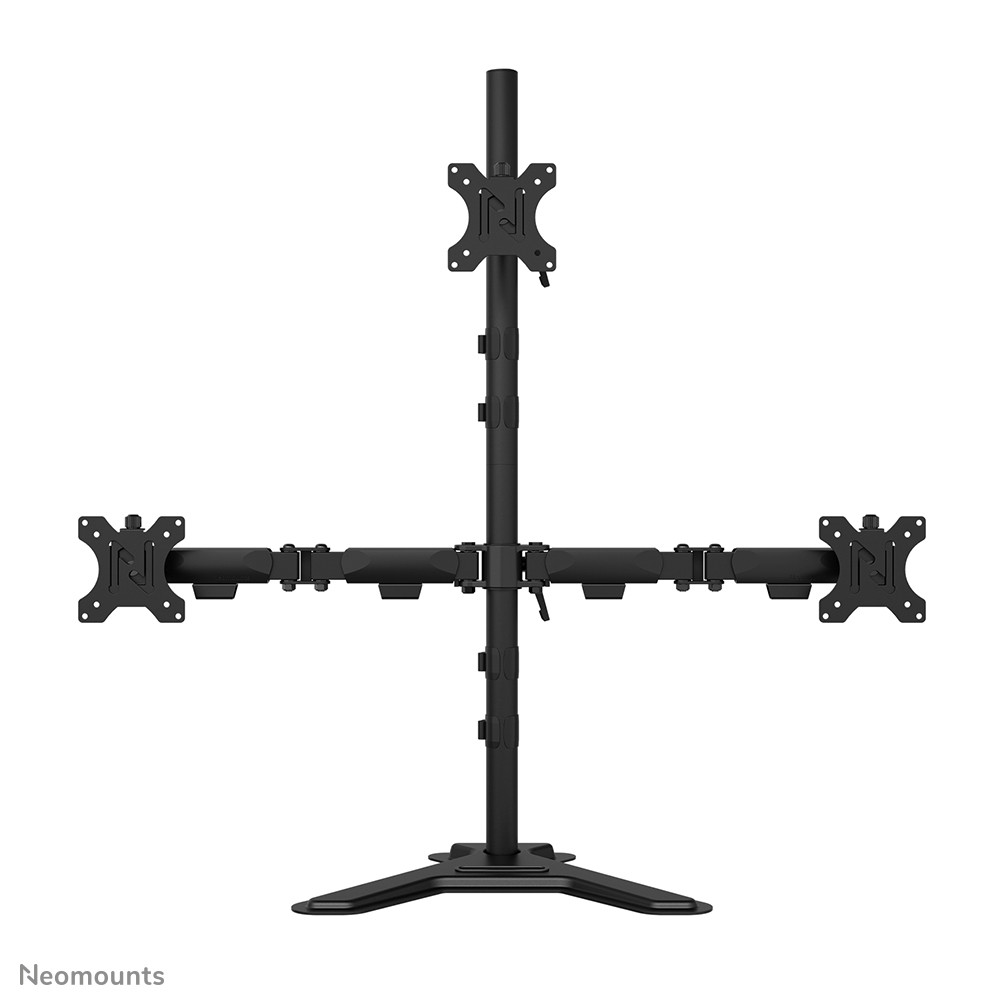 Neomounts-DS45-600BL2-1-Monitorstander-fur-drei-Monitore-bis-32-Zoll
