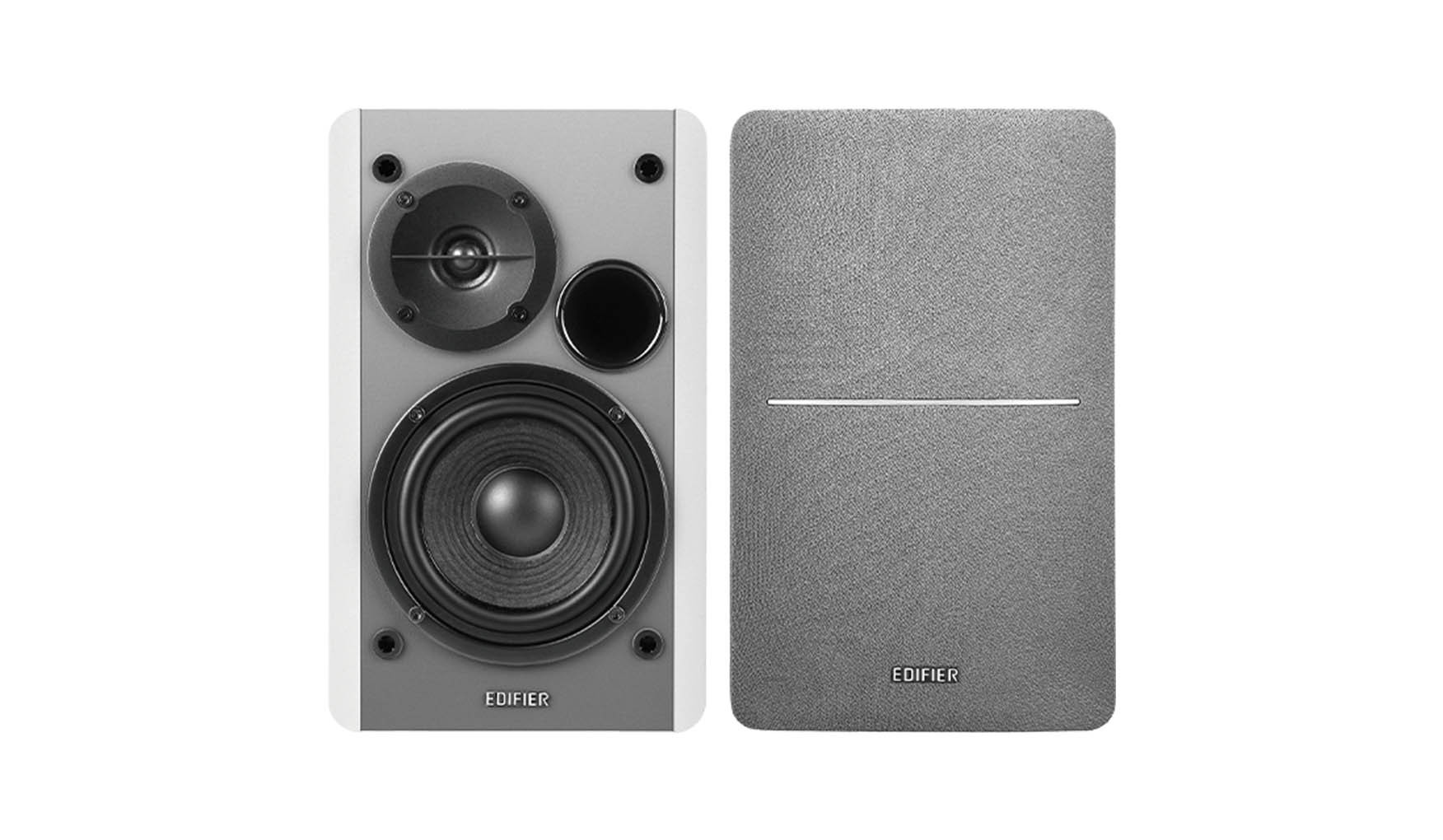 EDIFIER-R1280DB-Regallautsprecher-in-Weiss-Silber