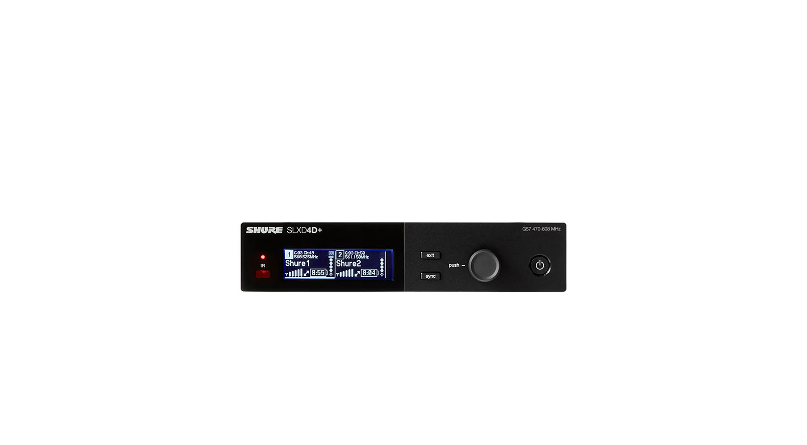 Shure-SLXD4D-2-Kanal-Drahtlosempfanger