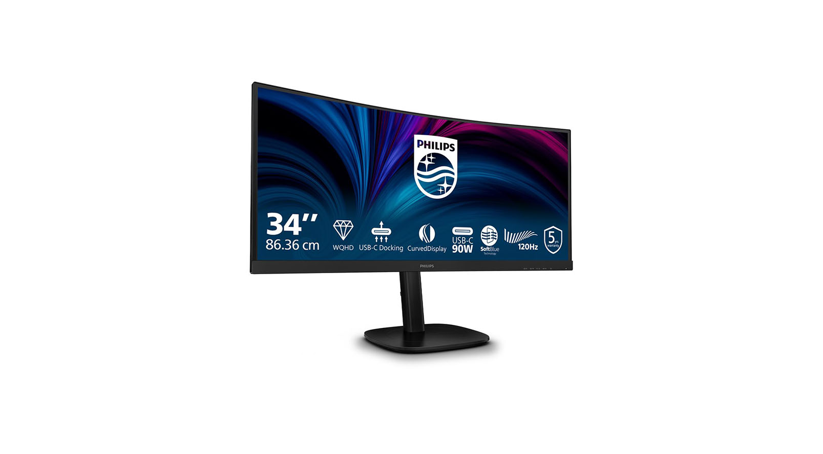 Philips-34B2U3600C-00-Gebogen-WQHD-monitor-voor-zakelijk-gebruik-met-USB-C-poort