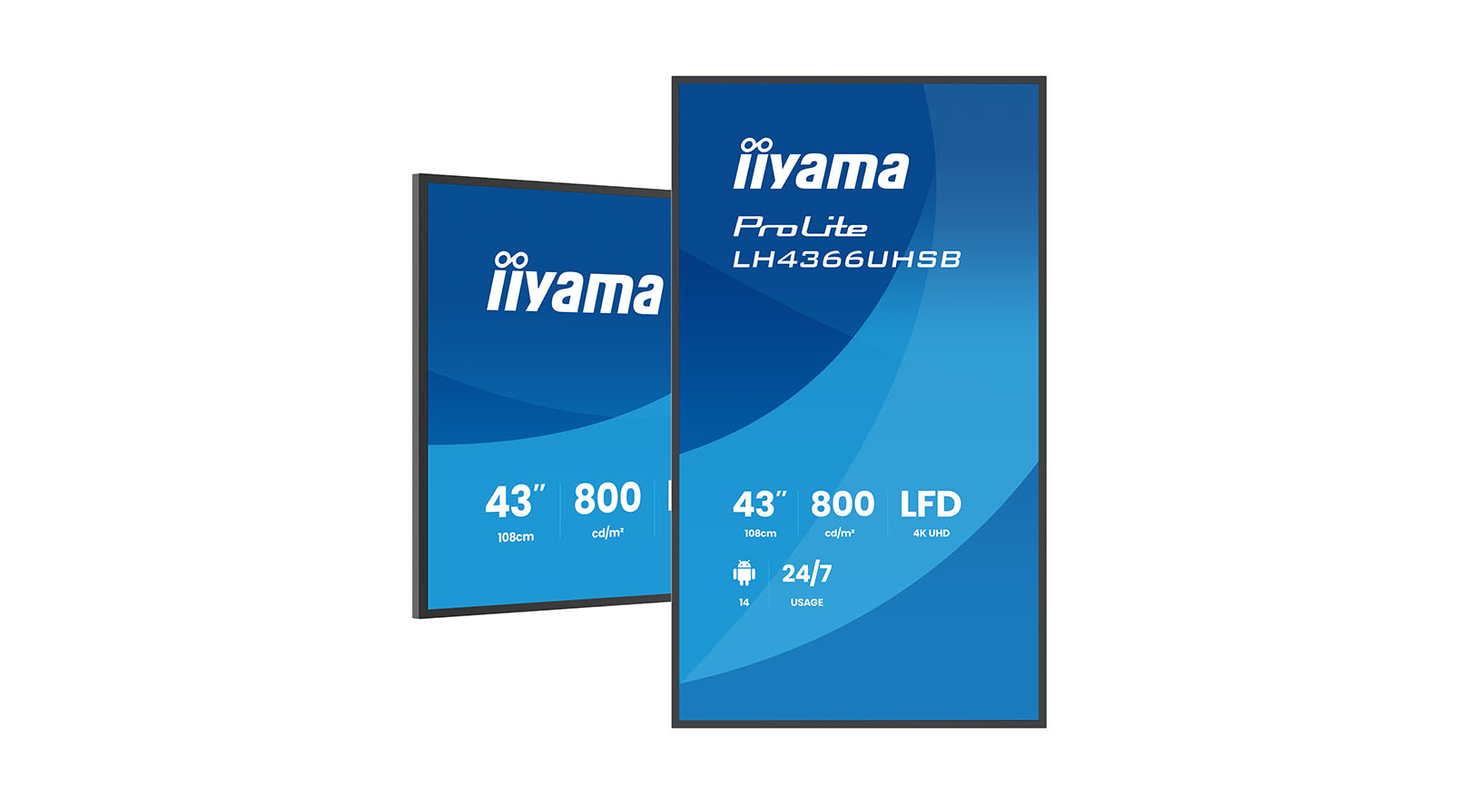 iiyama-LH4366UHSB-B1AG-43-inch-4K-UHD-display-voor-digital-signage