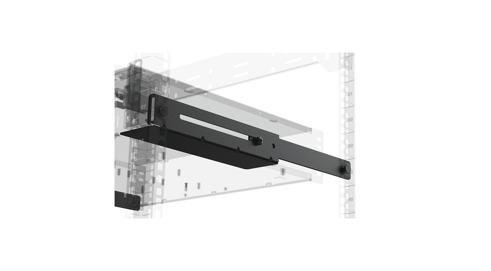 Caymon-ALR30-Verstellbarer-19-L-Schienensatz-281-bis-430-mm-Tiefe