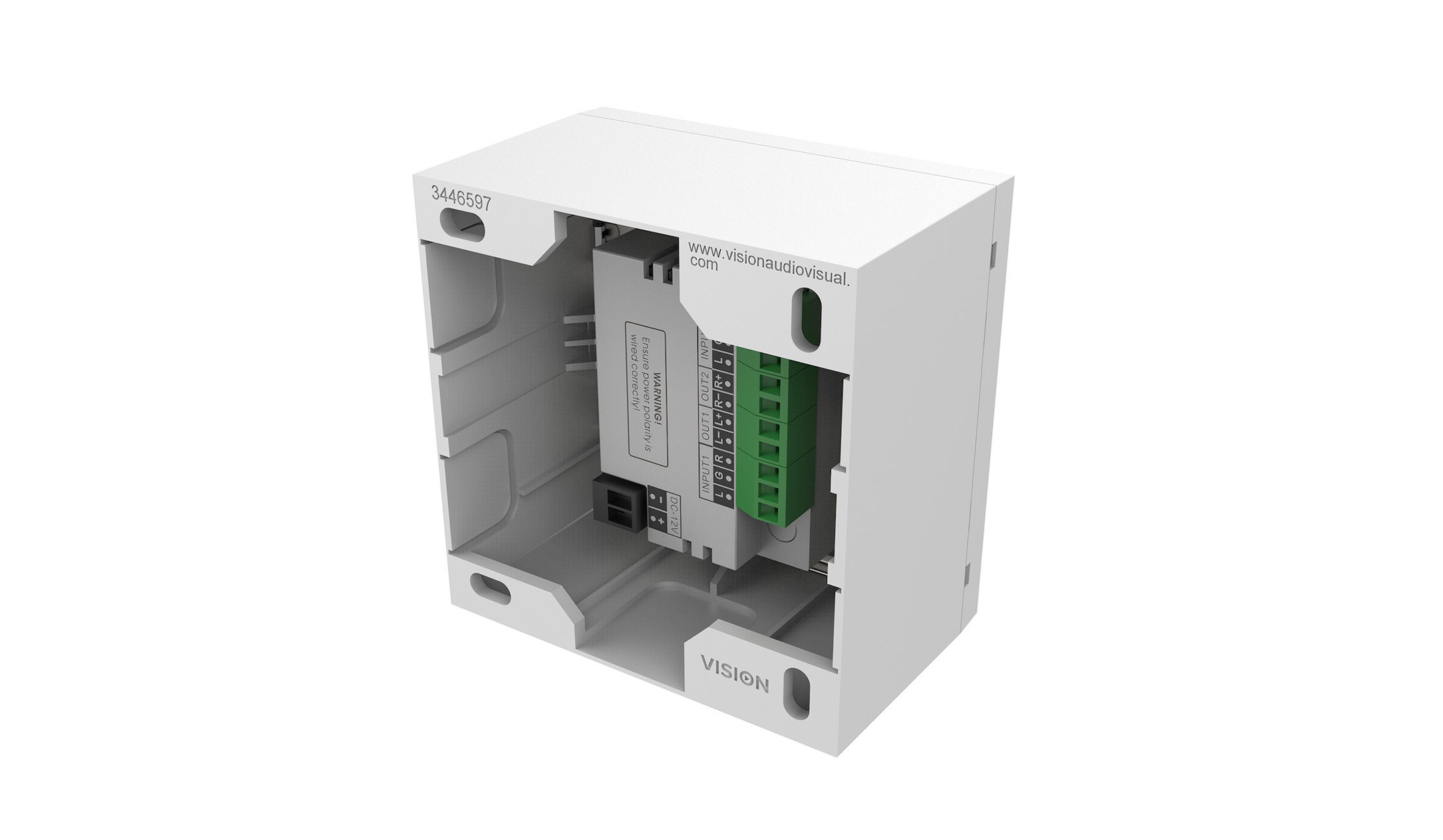 Vision-Audio-Kit-mit-TC3-AMP-Digitalverstarker-und-SP-1800-Wandlautsprechern