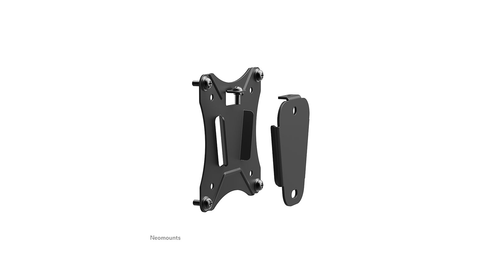 Neomounts-NM-W25BLACK-Wandbevestiging-voor-ultradunne-monitoren-tv-s-10-30
