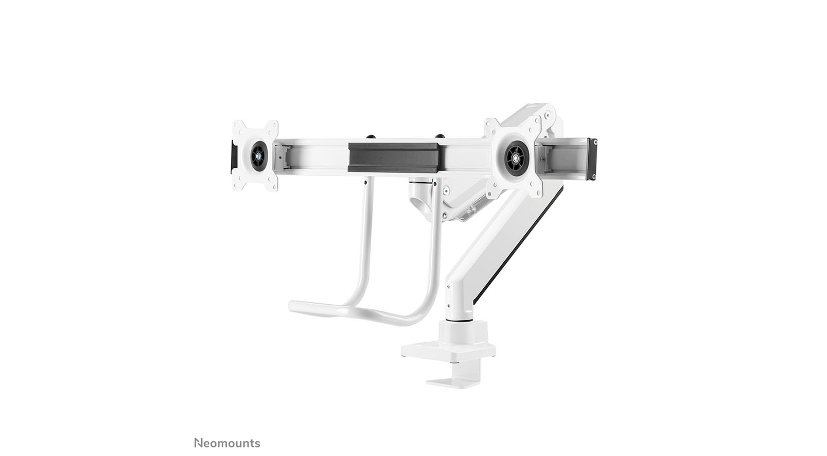 Neomounts-NM-D775DXWHITE-Traverse-monitorarm-voor-2-monitoren-10-32-inch