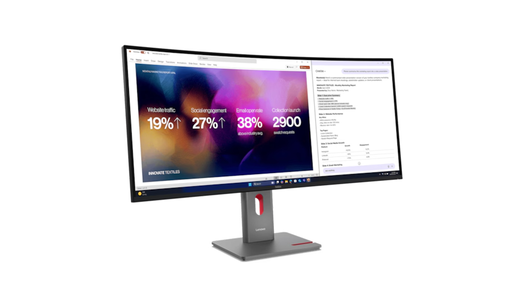 Lenovo-ThinkVision-P40WD-40-39-7-WUHD-monitor-met-gebogen-scherm-en-Thunderbolt-4-voor-creatieve-professionals