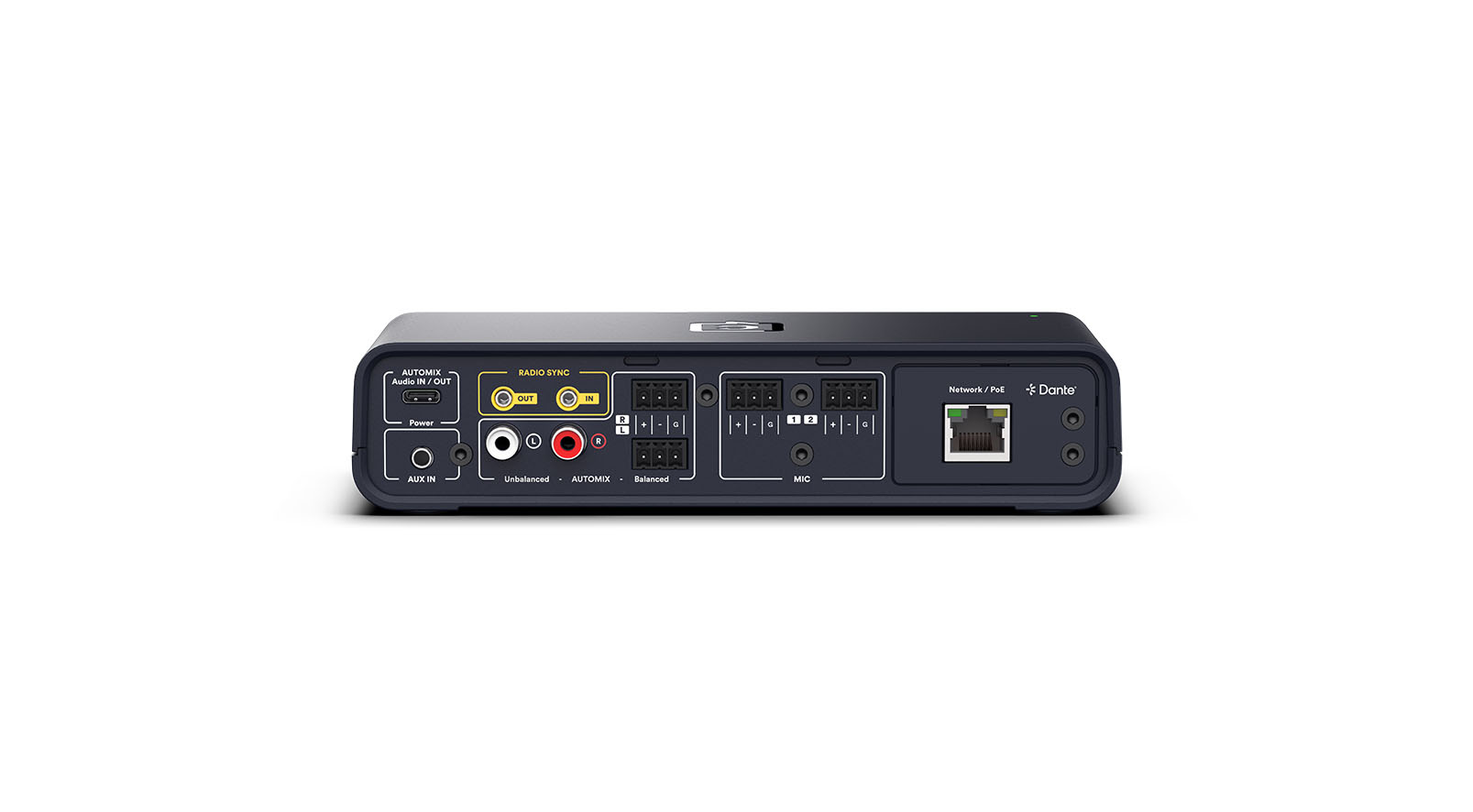 Catchbox-Plus-Hub-DSP-ontvanger-2-kanalen-met-netwerkfunctionaliteit-en-Dante-incl-voeding
