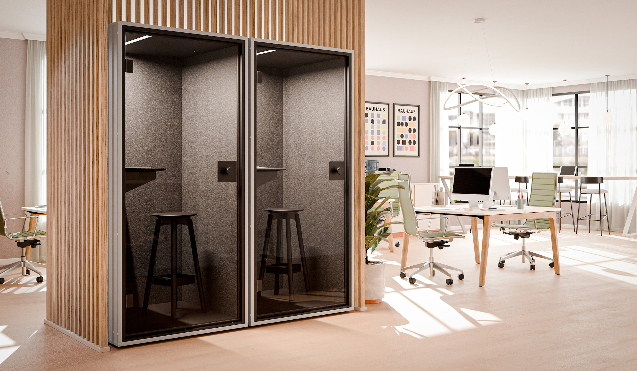 Berlin-Acoustics-FOCUS-Schallisolierende-Telefonbox-mit-integriertem-Tisch-fur-eine-Person