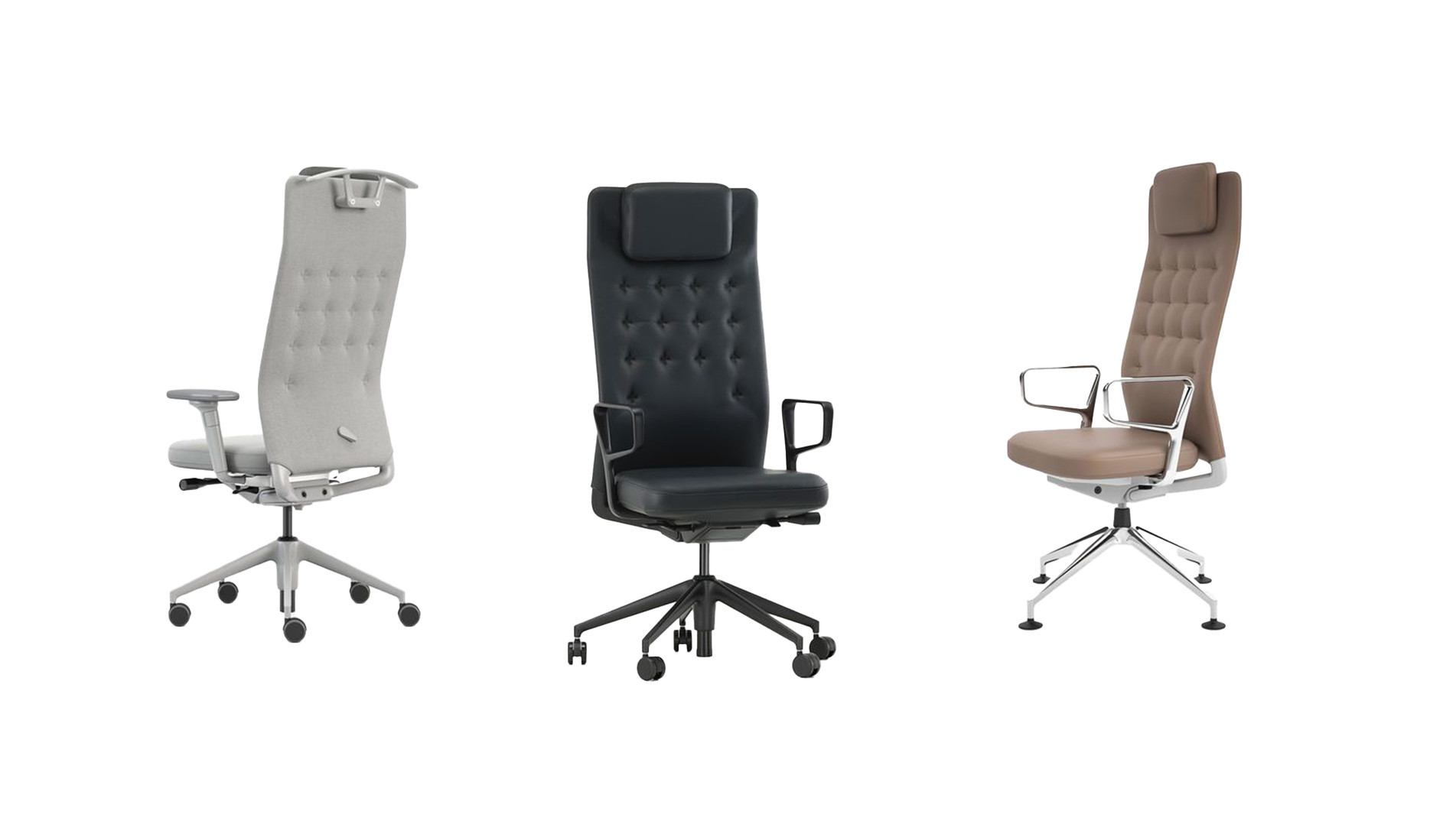 Vitra-ID-Trim-L-mit-hoher-Ruckenlehne-und-hohenverstellbarer-Kopfauflage-fur-ergonomischen-Komfort-in-reprasentativen-Buros