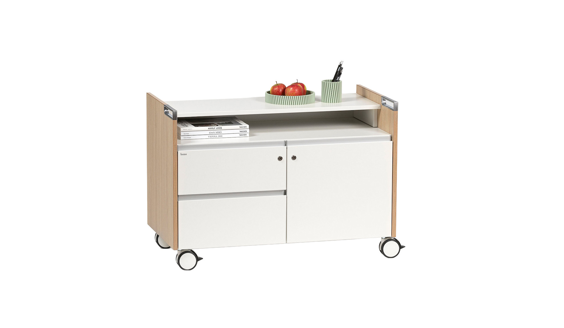 Bene-T-CADDY-Small-Rollcontainer-mit-individuell-gestaltbarem-Stauraum