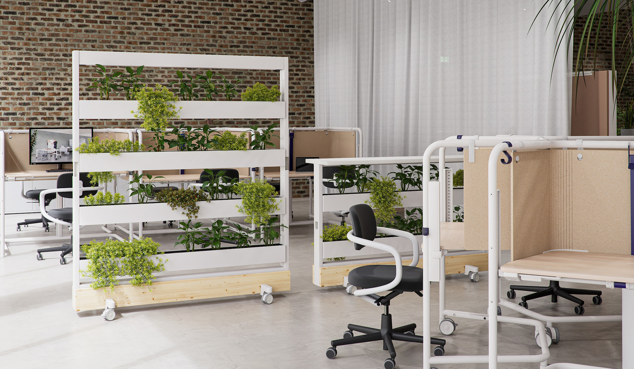 Vitra-Dancing-Wall-2-mobile-Trennwand-Garderobe-Whiteboard-und-Entsorgungsstation-zur-agilen-Raumzonierung