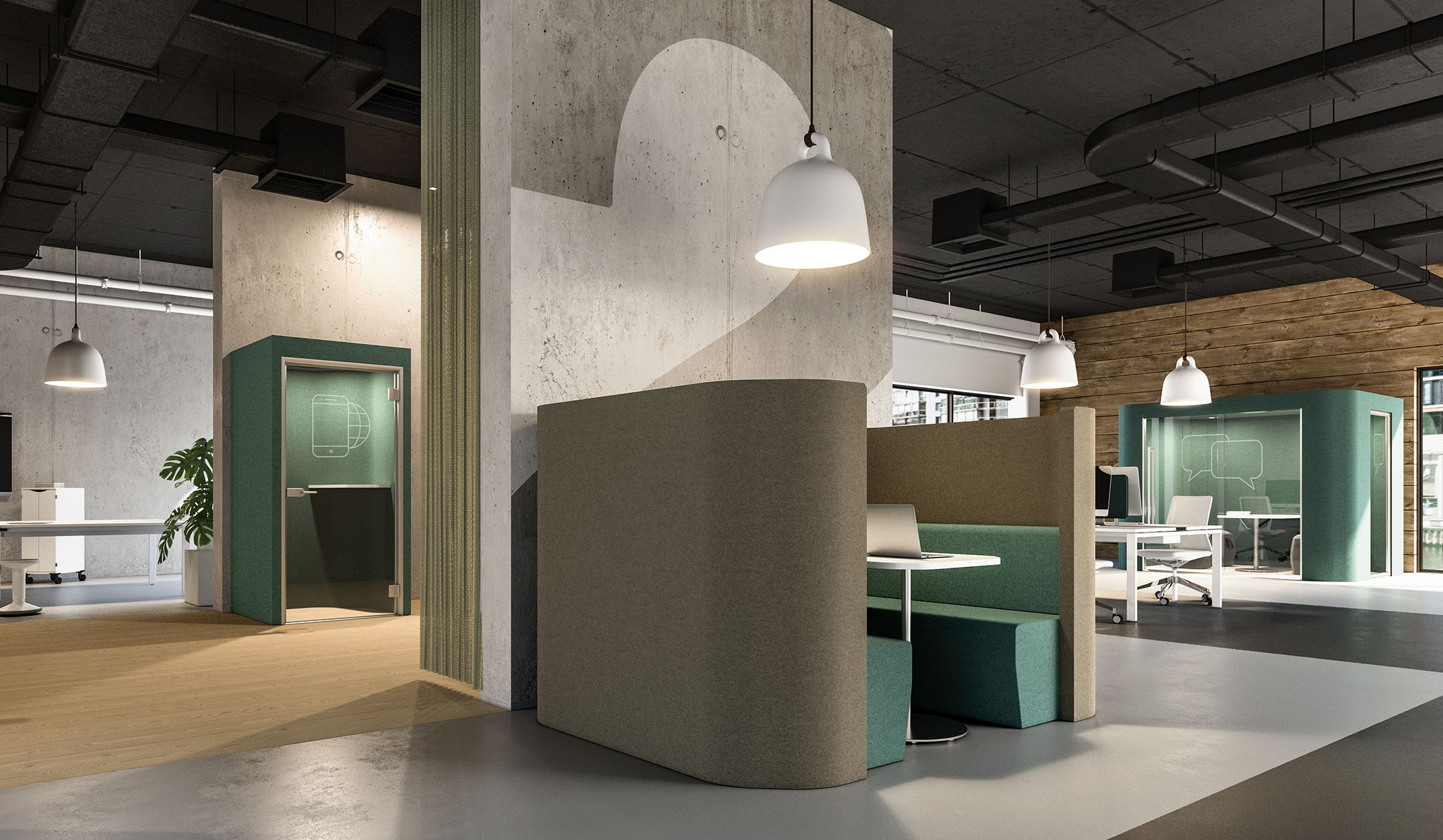 ASSMANN-Syneo-Soft-Phone-Telefonbox-mit-exzellenter-Schallabsorption-fur-diskrete-Telefonate-im-Open-Office