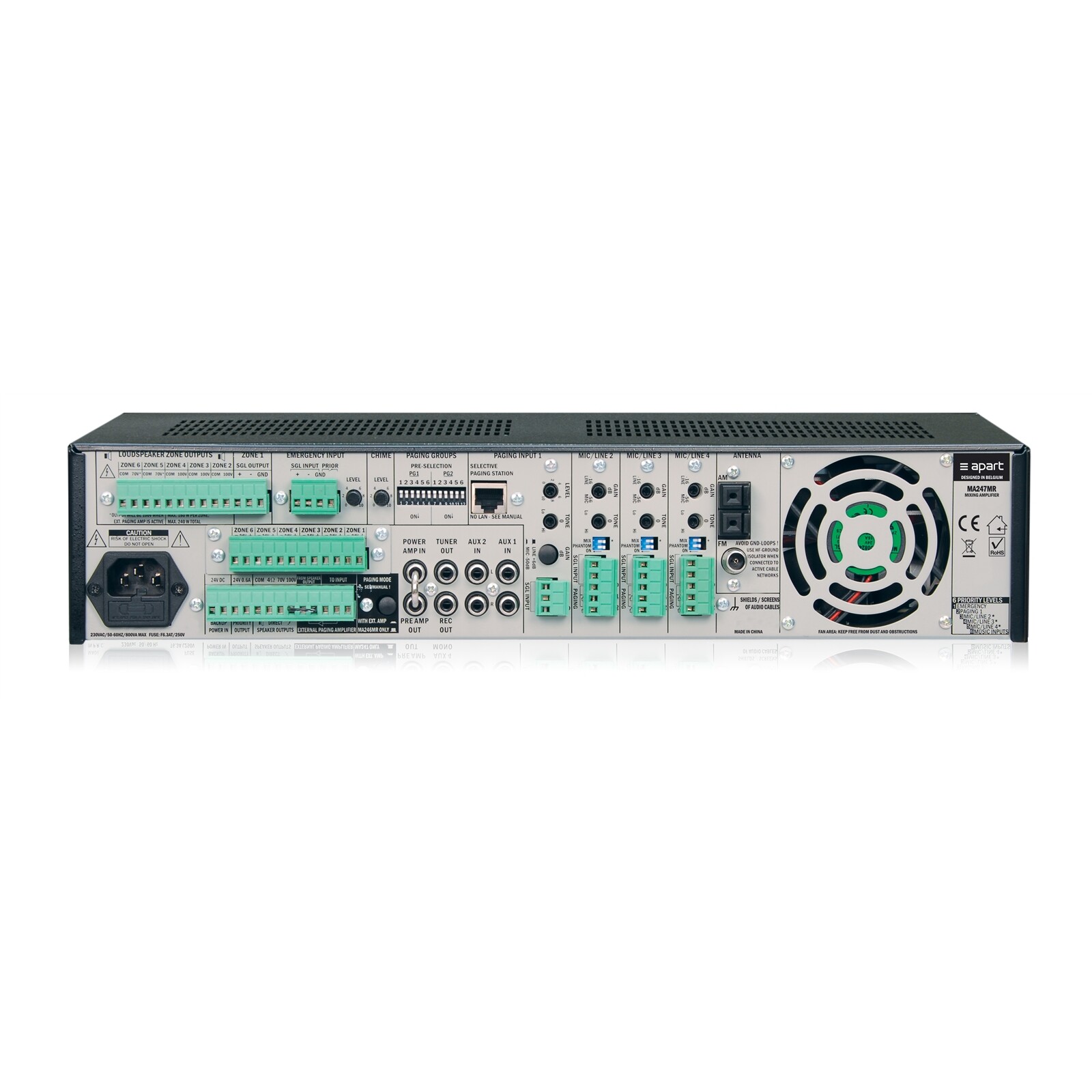 Apart-MA247MR-100V-Mischverstarker