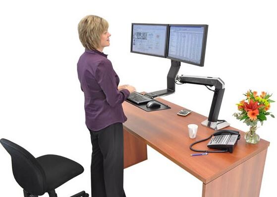 ERGOTRON-WorkFit-A-Combo-Houder-voor-LCD-en-laptop
