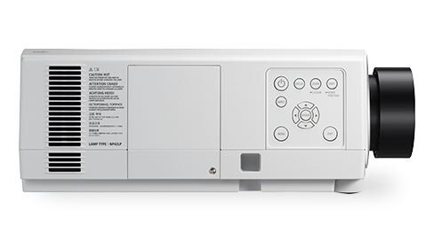 NEC-PA853W-met-losse-lens-NP13ZL