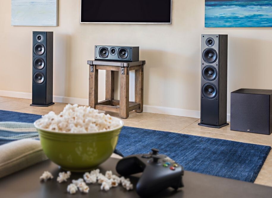Polk-Audio-T50-3-Wege-Standlautsprecher-Schwarz