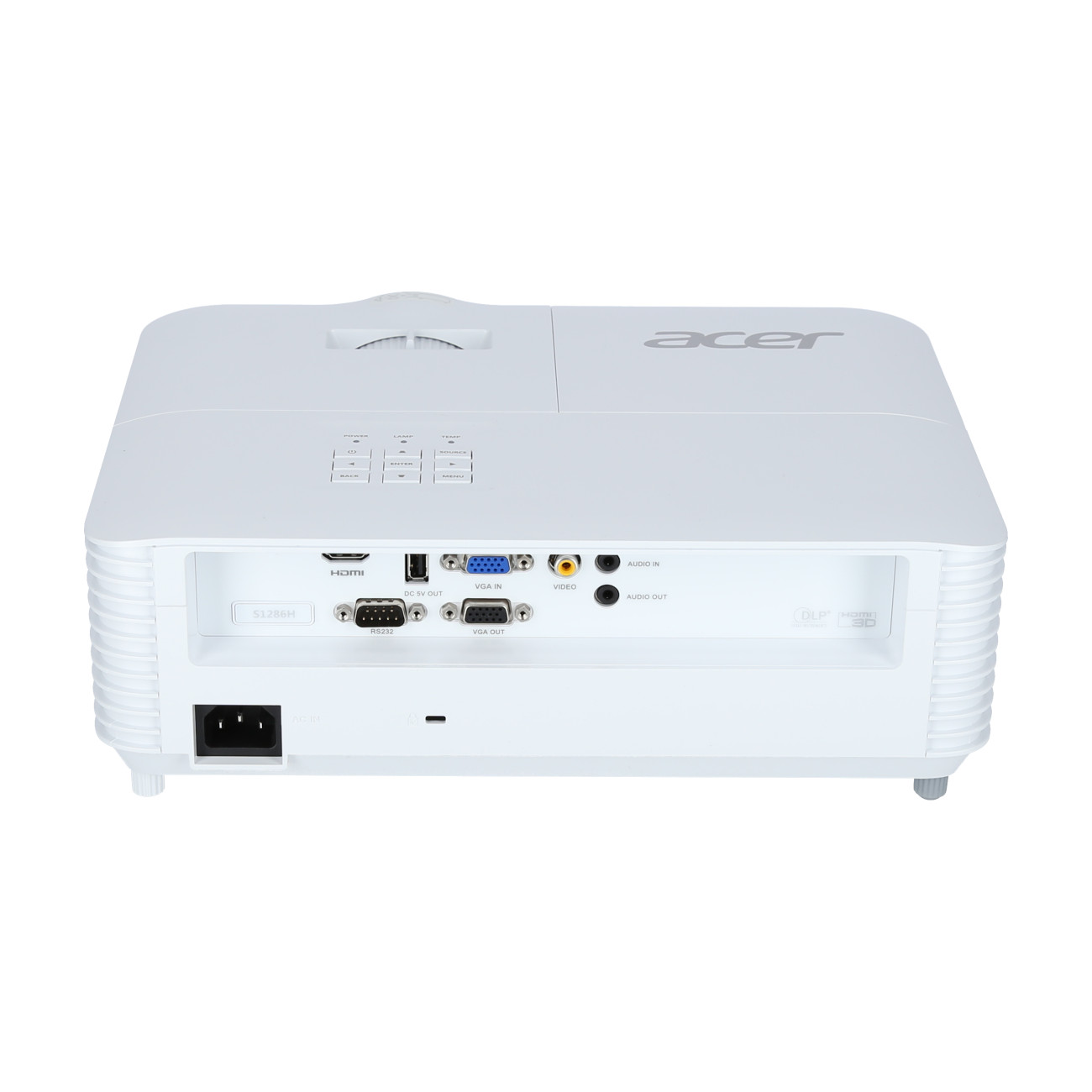 Acer-S1286H-XGA-beamer-met-korte-projectieafstand-3500-lumen-en-automatische-inschakeling-bij-aansluiting-op-het-lichtnet-geschikt-voor-klaslokalen
