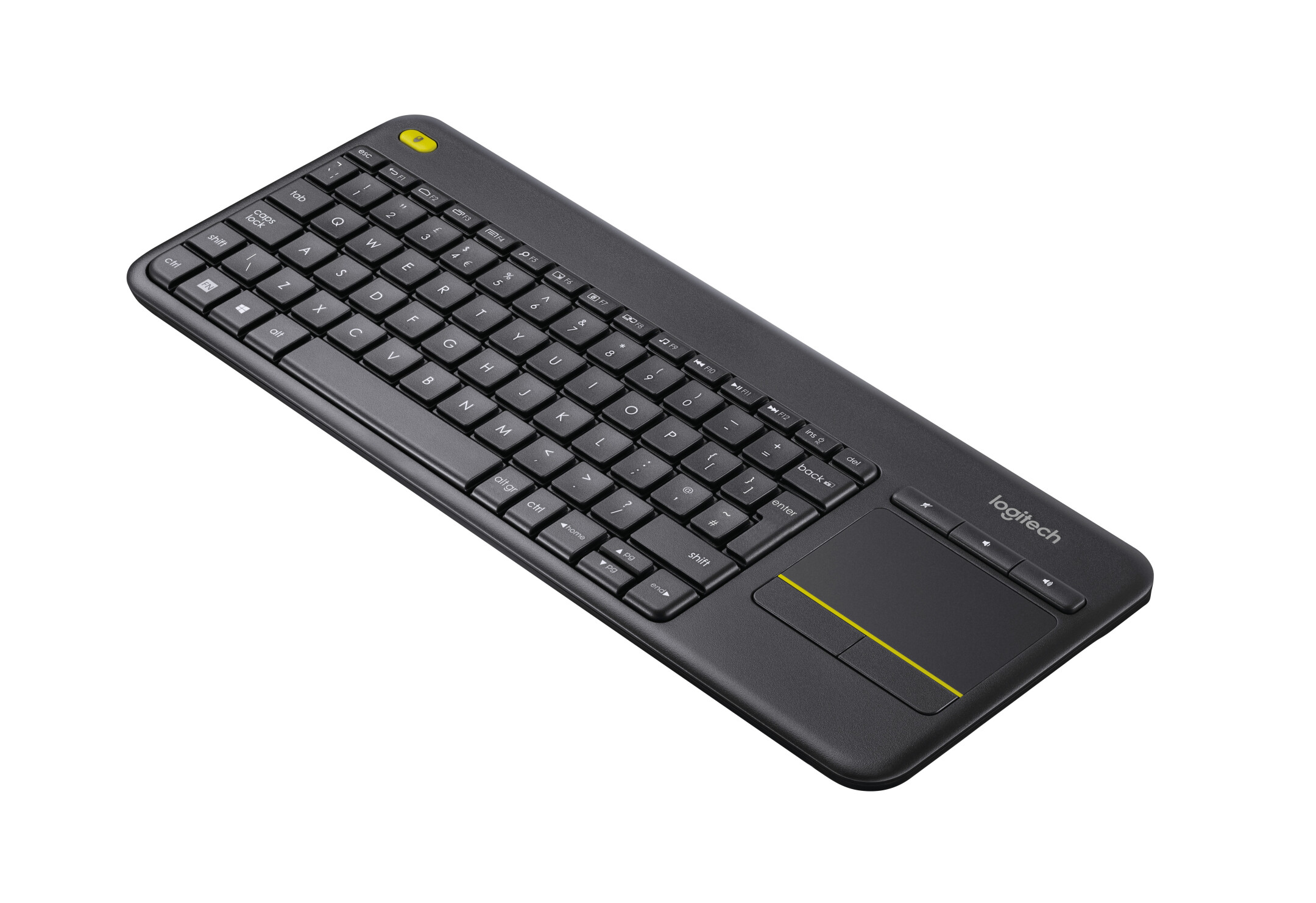 Logitech-K400-Plus-Tastatur-kabellos-schwarz
