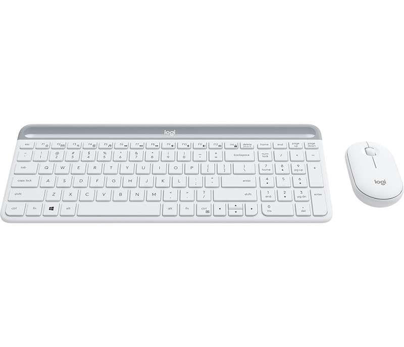 Logitech-MK470-Slim-Combo-Set-kabellos-weiss