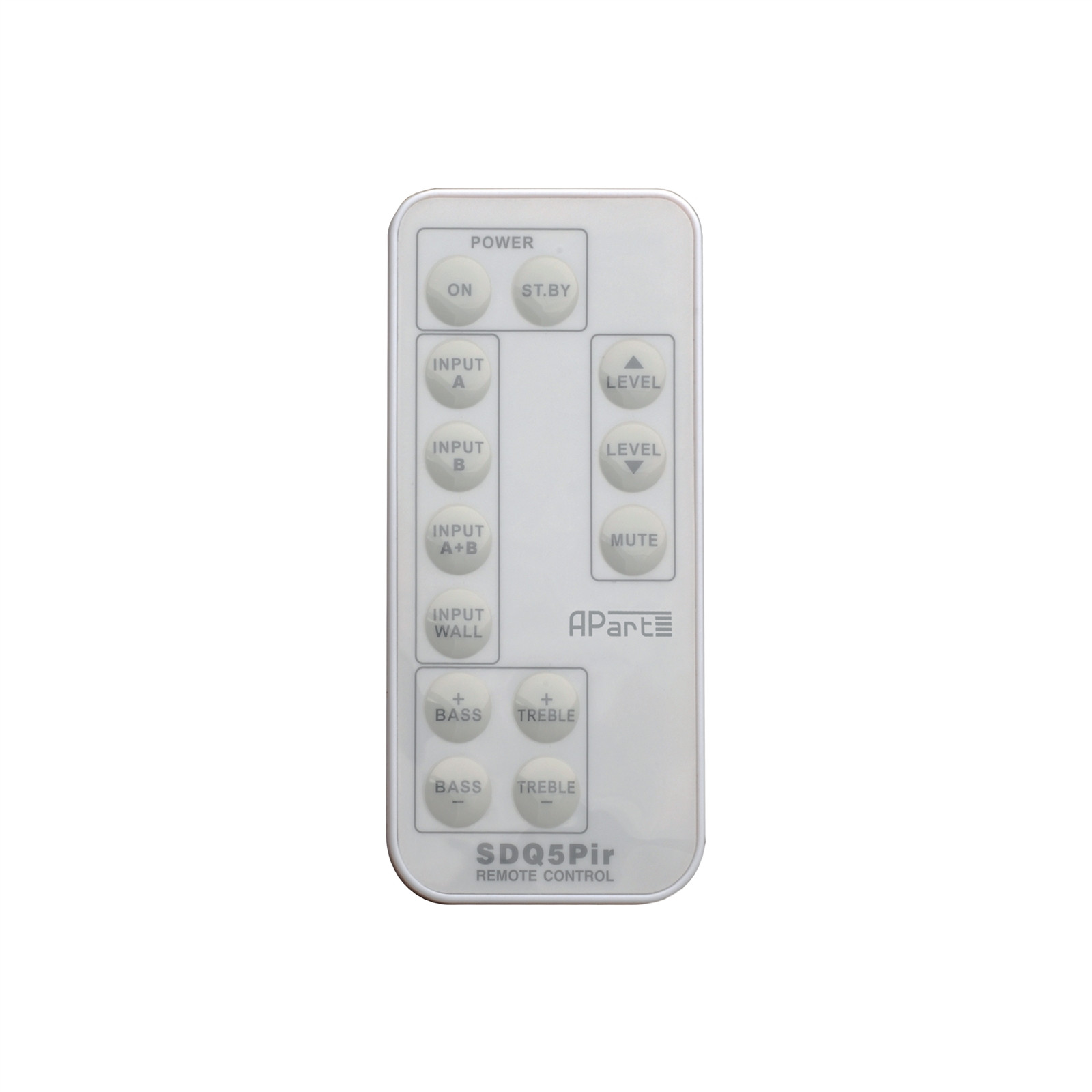 APart-SDQ5PIR-W-Kompaktes-aktives-2-Wege-Lautsprecherset-Aktiv-weiss-Demoware