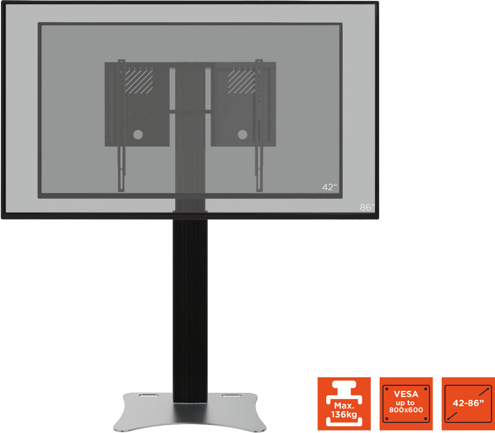 Celexon-Expert-elektrisch-hoogteverstelbare-Display-standaard-Adjust-4286PB-70cm