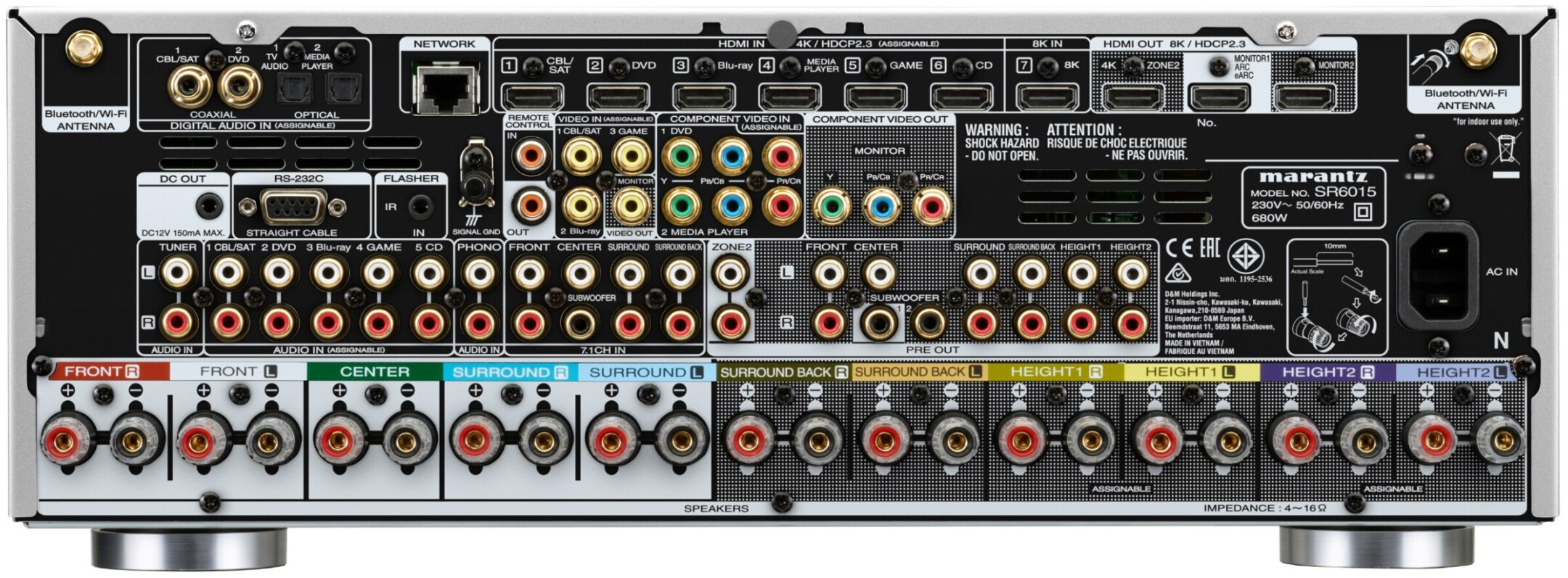 Marantz-SR6015-AV-Receiver-silber-gold