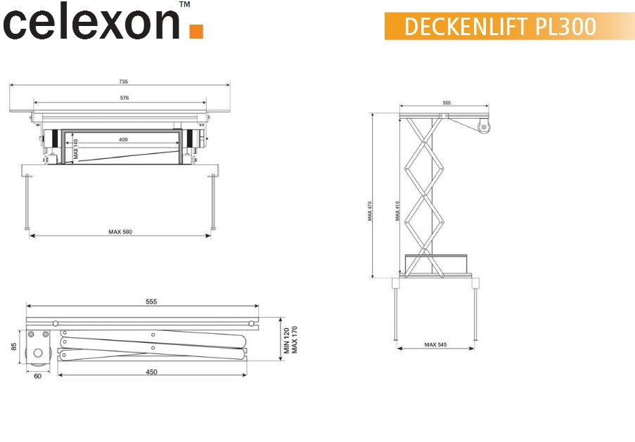 celexon-plafondlift-PL300-Demo