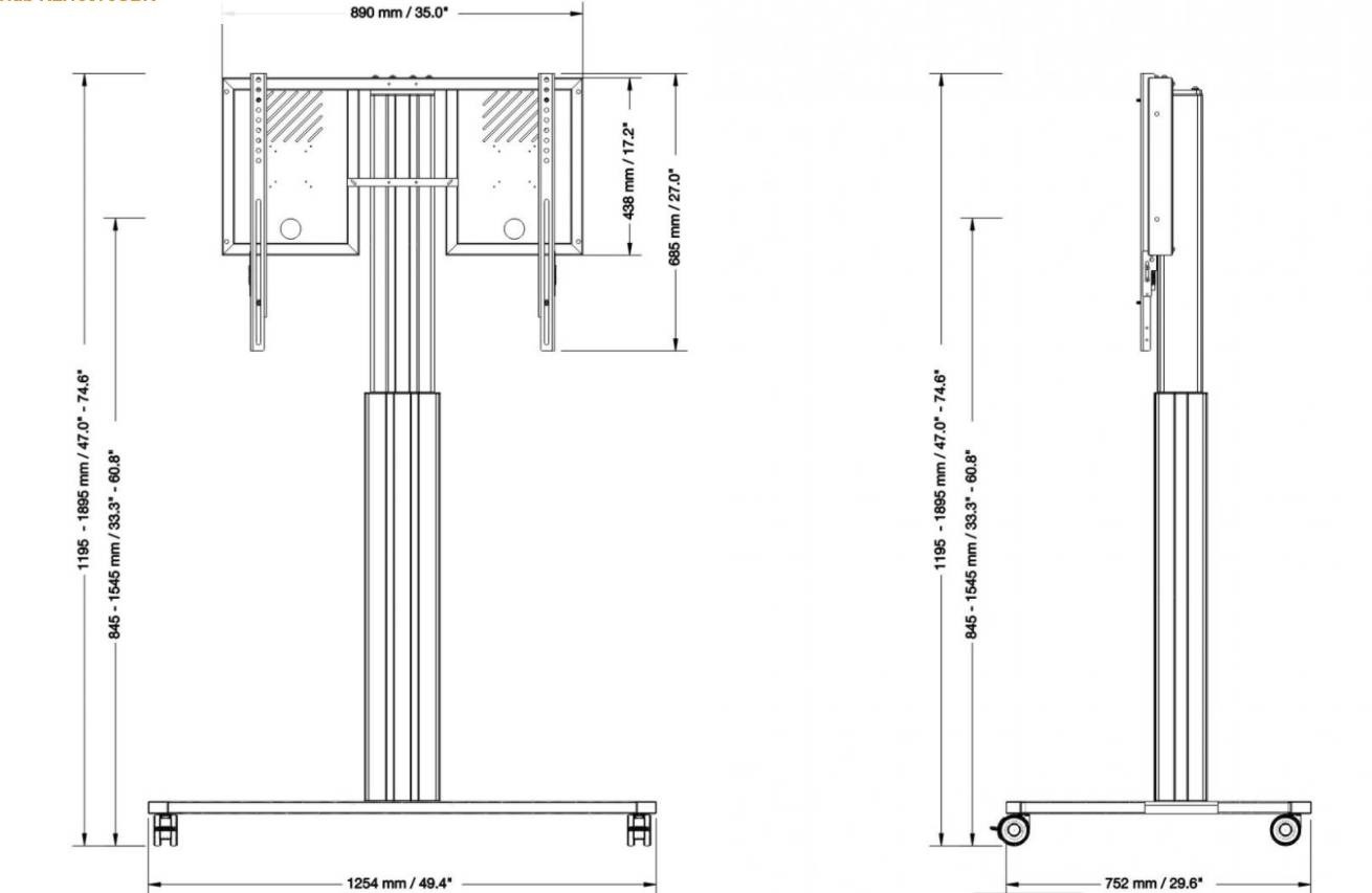 Celexon-Expert-motorisch-hoogteverstelbare-Display-rolwagen-voor-Samsung-Flip-2