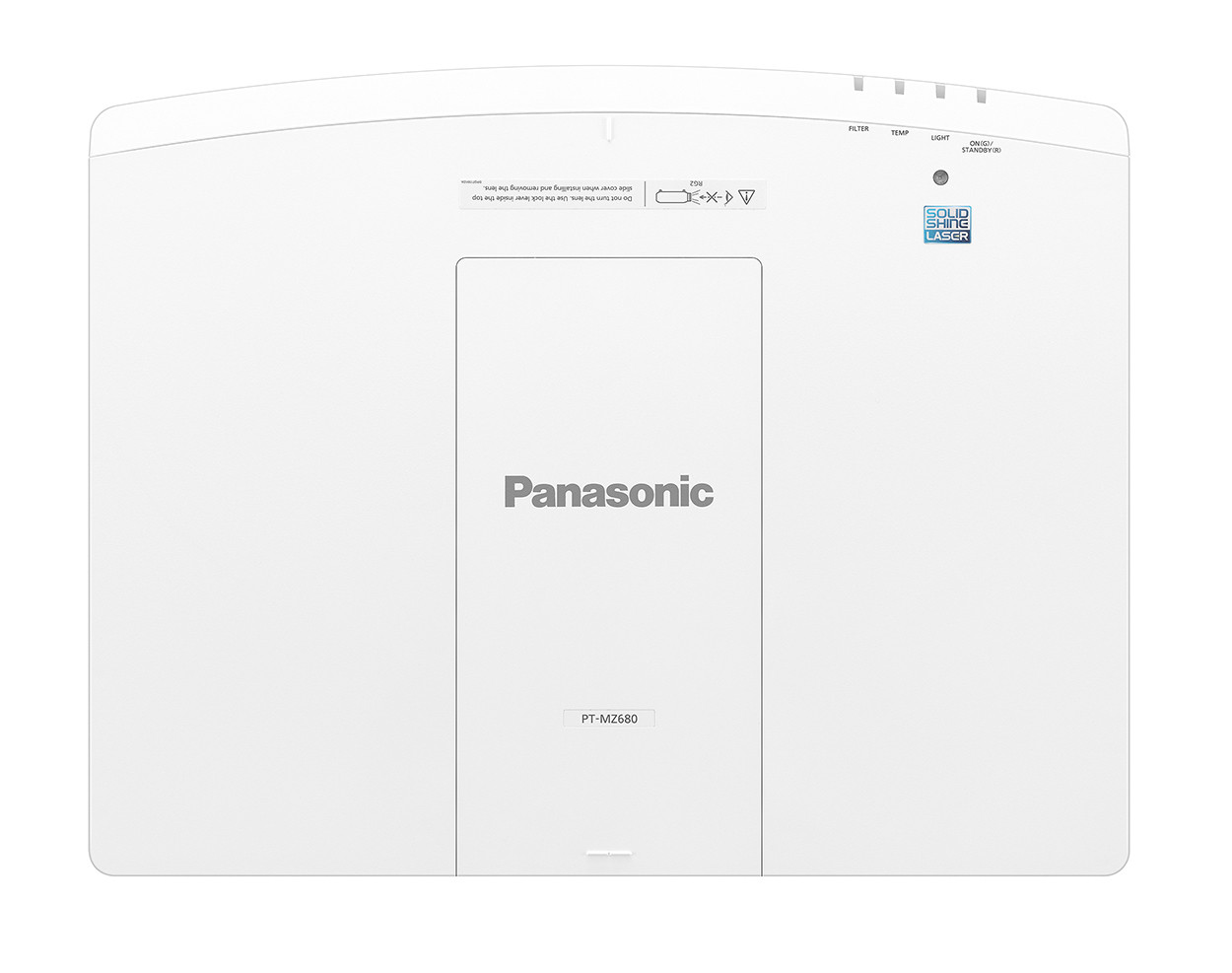 Panasonic-PT-MZ680-incl-Standardobjektief-wit