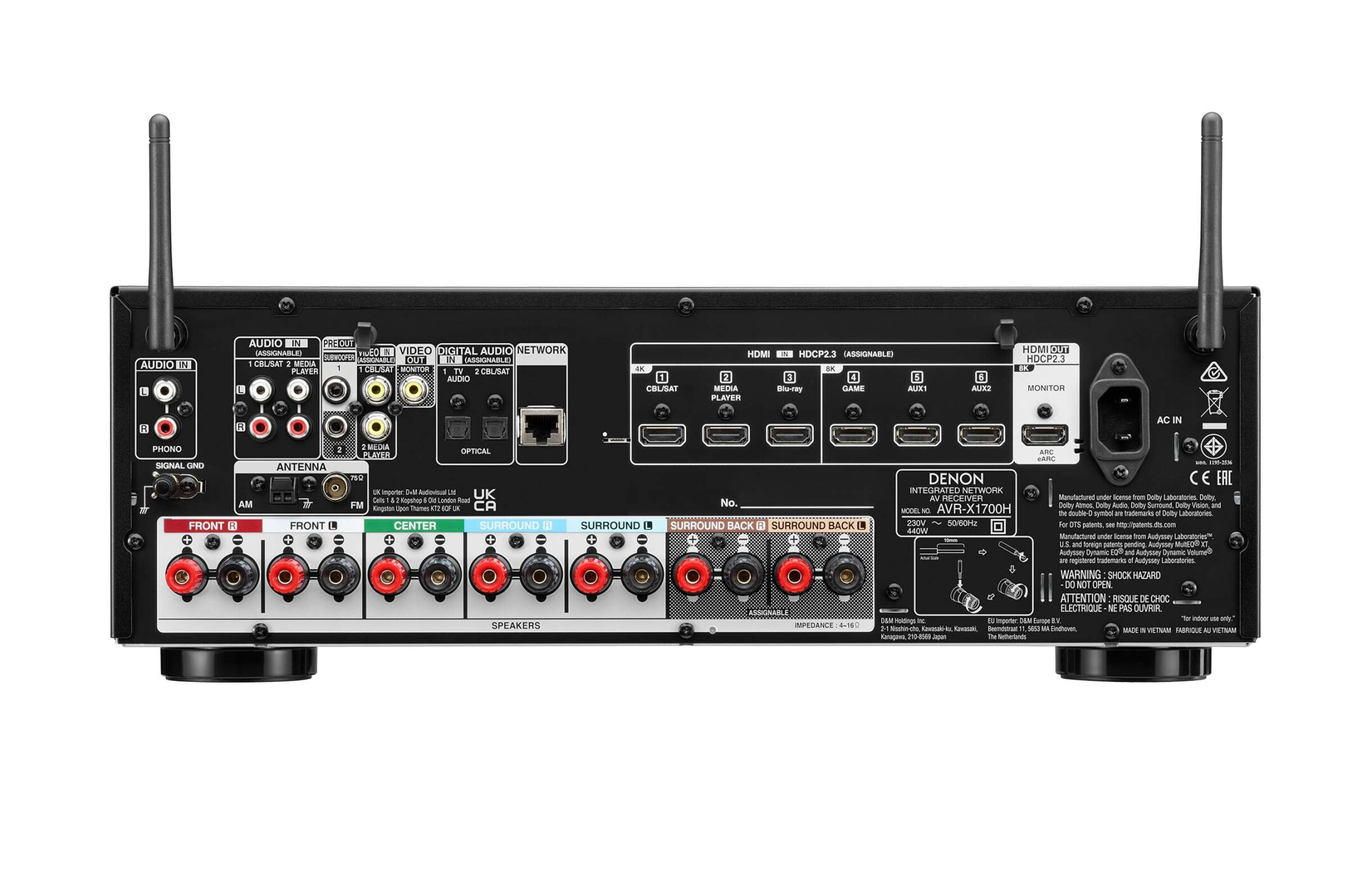 Denon-AVR-X1700-AV-Receiver