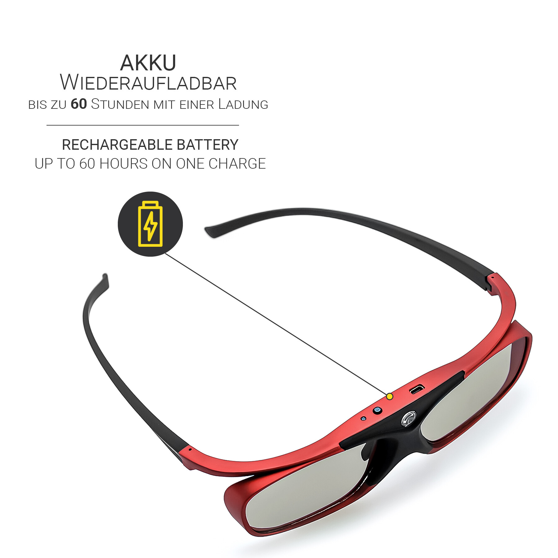 Hi-SHOCK-Scarlet-Heaven-Aktive-3D-Brille-RF-Bluetooth-Dualplay-Dualview