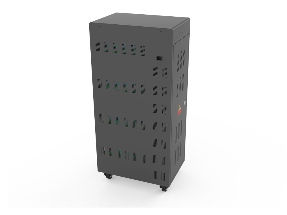 Good-Connections-R-ANTARES-T40S-Tablet-Ladewagen-UV-C-Desinfektion-Sync-Funktion-schwarz