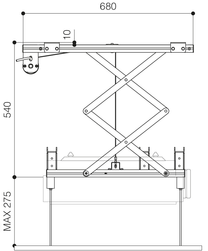 Celexon-Plafondlift-PL500-HC-Plus-Demo
