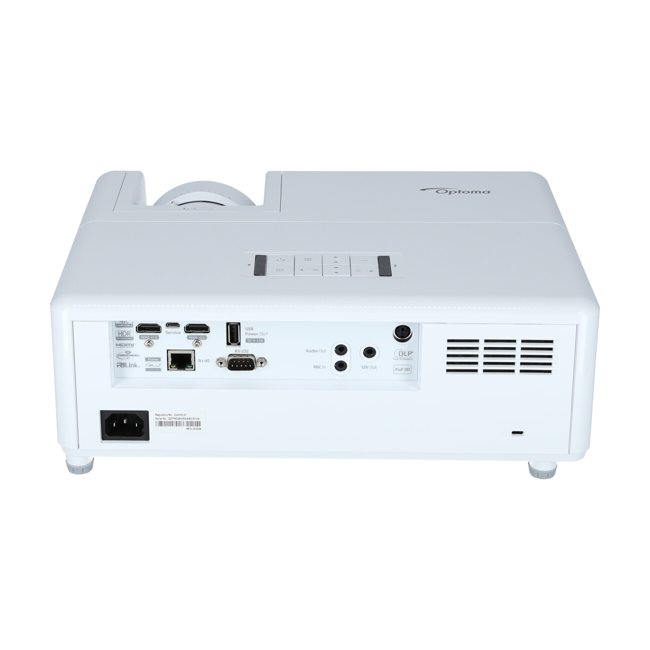 Optoma-ZH406STx-Beamer-UST-Laser-Full-HD-4200-Ansi-Lumen