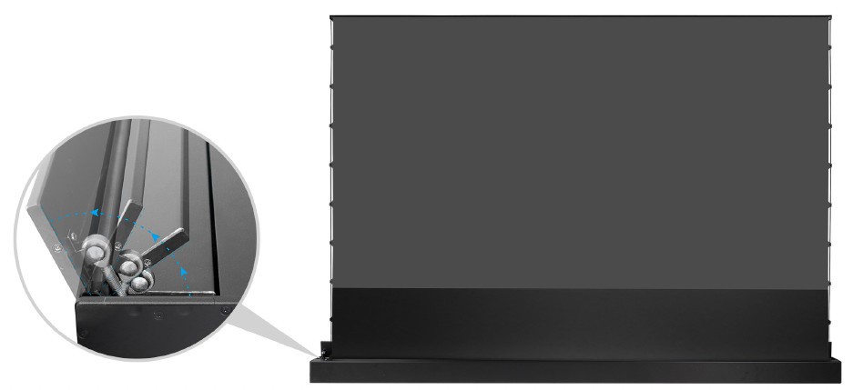 celexon-UST-hoog-contrast-vloerscherm-HomeCinema-Plus-100-zwart