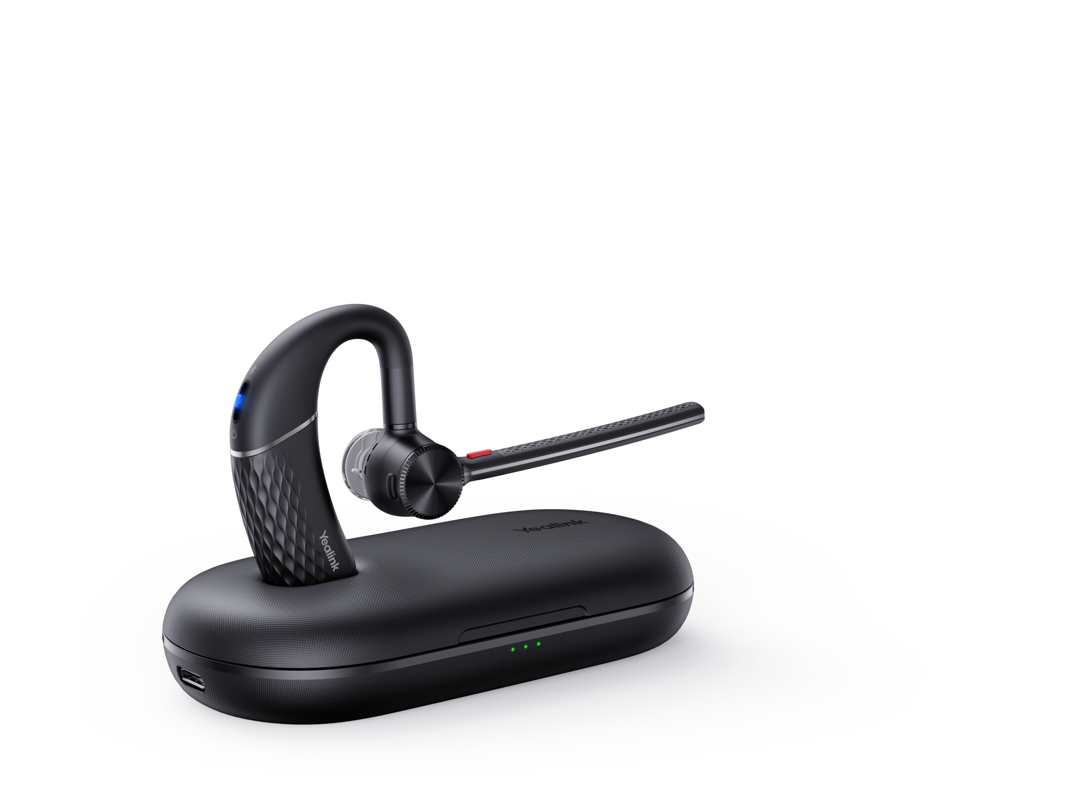 Yealink Auriculares Bluetooth BH71, auriculares inalámbricos con micrófono  con cancelación de ruido, 10 horas de tiempo de conversación, gancho