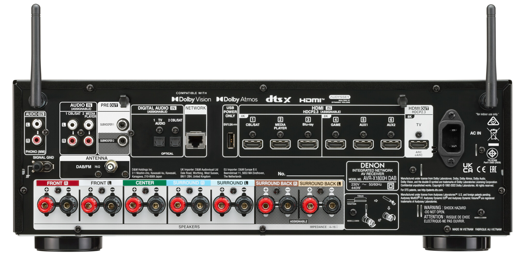 Denon-AVR-X1800HDAB-7-2-Kanal-AV-Receiver