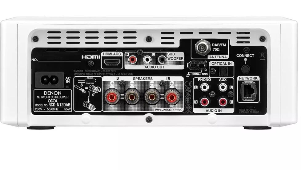 Denon-Ceol-N12DAB-Stereo-Komplettsystem-Weiss