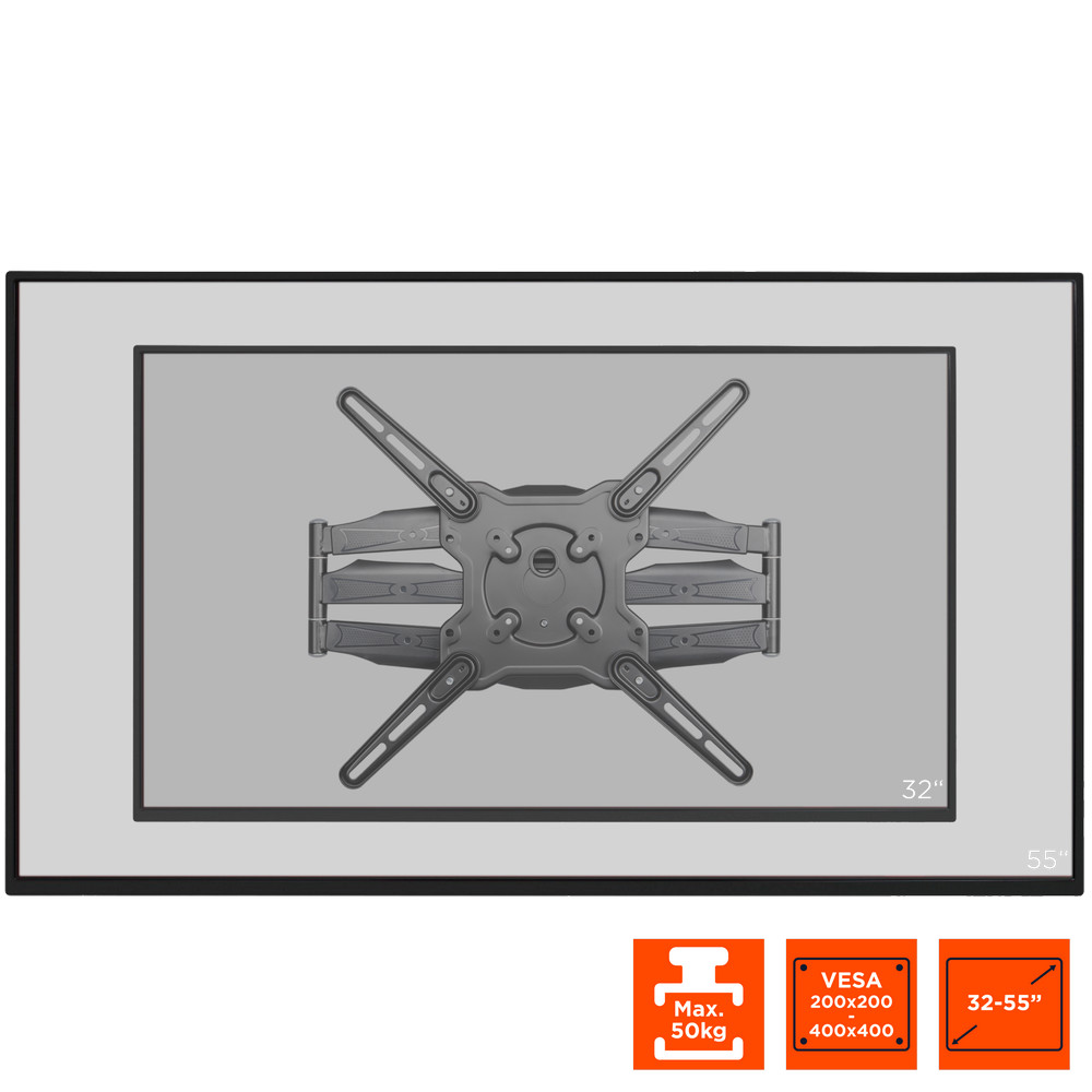 celexon-tv-display-muurbeugel-Adjust-SRT55470-Demo