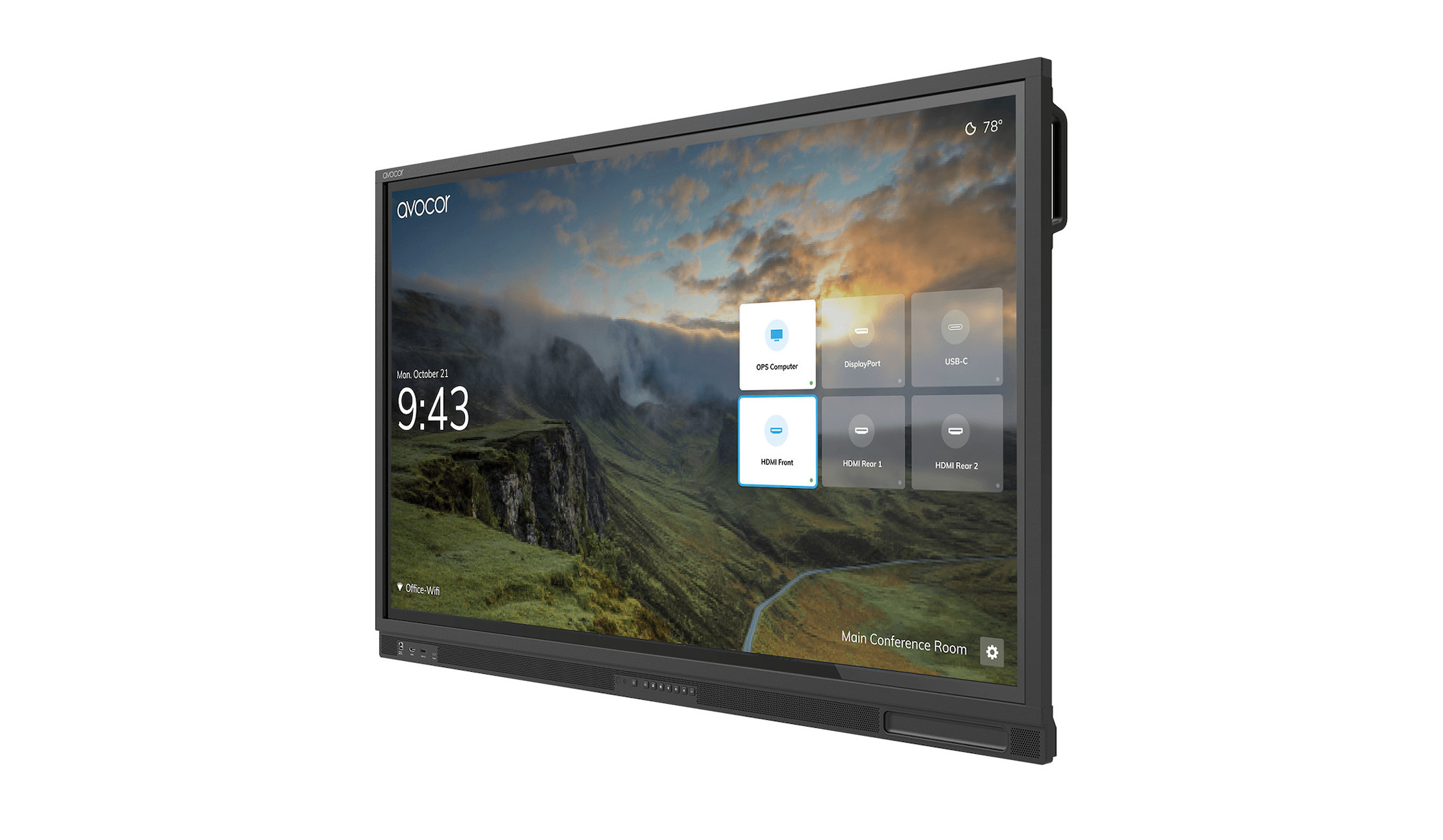 Avocor-E-Series-interaktives-55-Touch-Display